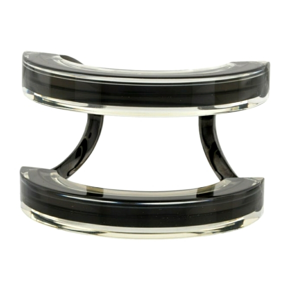 GUCCI RESIN SPLIT CUFF - Picture 1 of 7
